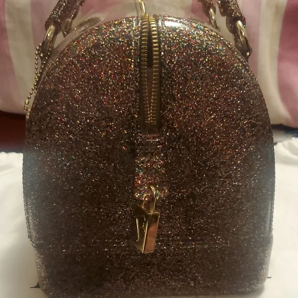 Furla Gold and Silver Satchel with Glamorous Metallic Finish - Picture 6 of 10